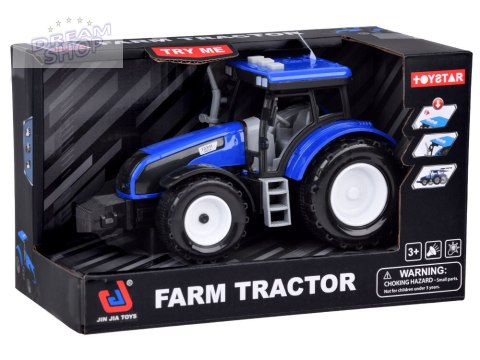 Niebieski traktor dla małego rolnika + dźwięki światła ZA5224 Niebieski traktor dla małego rolnika + dźwięki światła ZA5224