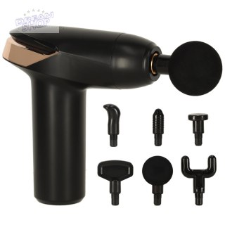 Pistolet do masażu masażer do pleców ciała mini LED 6w1