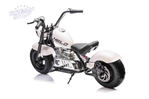 Pojazd Motorek Chopper Warrior Biały Pojazd Motorek Chopper Warrior Biały