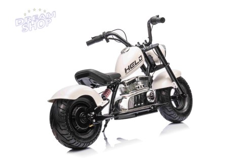 Pojazd Motorek Chopper Warrior Biały Pojazd Motorek Chopper Warrior Biały