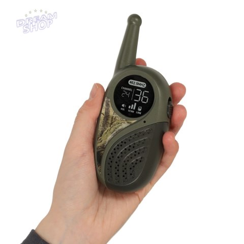 Walkie Talkie krótkofalówka zestaw z centralą dla dzieci khaki Walkie Talkie krótkofalówka zestaw z centralą dla dzieci khaki
