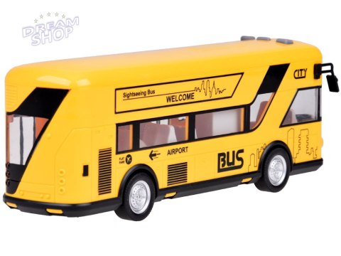 Żółty imprezowy autobus otwierane drzwi dźwięki światła muzyka ZA5222 Żółty imprezowy autobus otwierane drzwi dźwięki światła muzyka ZA5222