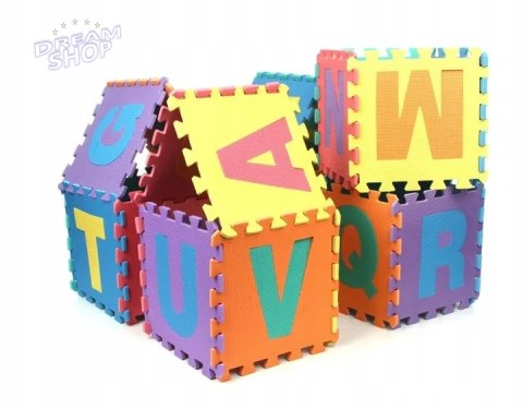36el. DUŻE SUPER PUZZLE PIANKOWE PLUS TORBA 2709 36el. DUŻE SUPER PUZZLE PIANKOWE PLUS TORBA 2709