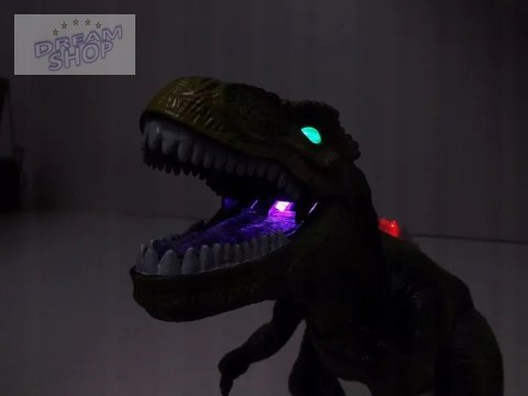 DINOZAUR NA PILOTA T-REX PILOT DŹWIĘKI ŚWIATŁA DINOZAUR NA PILOTA T-REX PILOT DŹWIĘKI ŚWIATŁA
