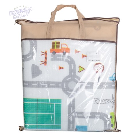 Mata edukacyjna piankowa składana ulica 180 x 200 Mata edukacyjna piankowa składana ulica 180 x 200