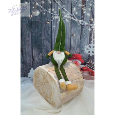 SKRZAT KRASNAL GNOM DEKORACYJNY 30+15CM ZIELONY SKRZAT KRASNAL GNOM DEKORACYJNY 30+15CM ZIELONY