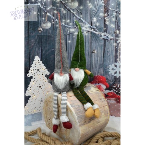 SKRZAT KRASNAL GNOM DEKORACYJNY 30+15CM ZIELONY SKRZAT KRASNAL GNOM DEKORACYJNY 30+15CM ZIELONY