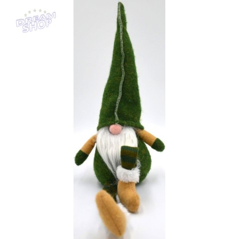 SKRZAT KRASNAL GNOM DEKORACYJNY 30+15CM ZIELONY SKRZAT KRASNAL GNOM DEKORACYJNY 30+15CM ZIELONY