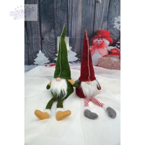 SKRZAT KRASNAL GNOM DEKORACYJNY 30+15CM ZIELONY SKRZAT KRASNAL GNOM DEKORACYJNY 30+15CM ZIELONY