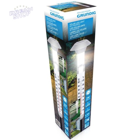 TERMOMETR SOLARNY Z OSWIETLENIEM LED wys 97CM GRUNDIG TERMOMETR SOLARNY Z OSWIETLENIEM LED wys 97CM GRUNDIG