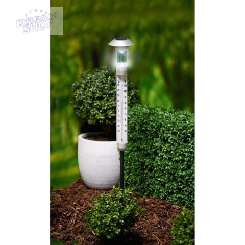 TERMOMETR SOLARNY Z OSWIETLENIEM LED wys 97CM GRUNDIG TERMOMETR SOLARNY Z OSWIETLENIEM LED wys 97CM GRUNDIG