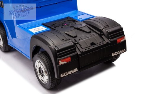 Auto Na Akumulator Scania 500R HL698 Niebieskie 4x4 Auto Na Akumulator Scania 500R HL698 Niebieskie 4x4
