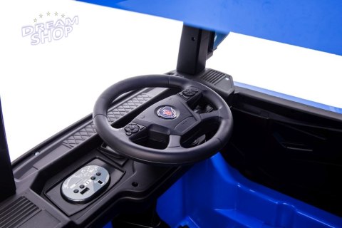Auto Na Akumulator Scania 500R HL698 Niebieskie 4x4 Auto Na Akumulator Scania 500R HL698 Niebieskie 4x4