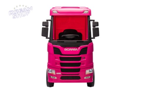 Auto Na Akumulator Scania 500R HL698 Różowe 4x4 Auto Na Akumulator Scania 500R HL698 Różowe 4x4