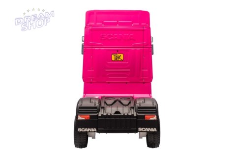Auto Na Akumulator Scania 500R HL698 Różowe 4x4 Auto Na Akumulator Scania 500R HL698 Różowe 4x4