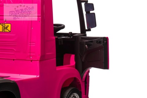 Auto Na Akumulator Scania 500R HL698 Różowe 4x4 Auto Na Akumulator Scania 500R HL698 Różowe 4x4