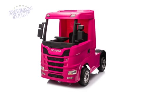 Auto Na Akumulator Scania 500R HL698 Różowe 4x4 Auto Na Akumulator Scania 500R HL698 Różowe 4x4