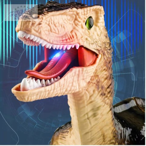 Dinozaur Velociraptor zdalnie sterowany pilot port usb dźwięki QX023 Dinozaur Velociraptor zdalnie sterowany pilot port usb dźwięki QX023