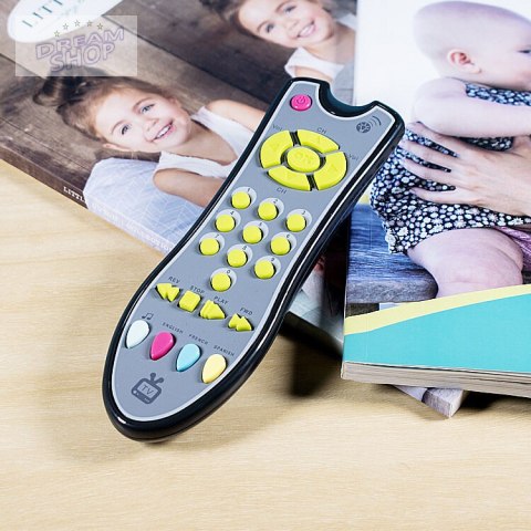 Interaktywny Pilot TV Dla Malucha Edukacyjny Światło Dźwięk Interaktywny Pilot TV Dla Malucha Edukacyjny Światło Dźwięk