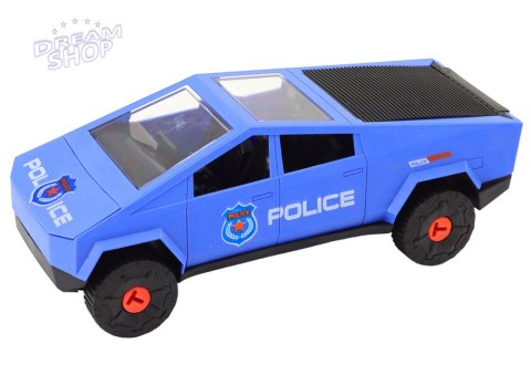 Zestaw Nowoczesne Auto z Helikopterem i Lawetą Do Rozkręcania DIY Niebieski Zestaw Nowoczesne Auto z Helikopterem i Lawetą Do Rozkręcania DIY Niebieski