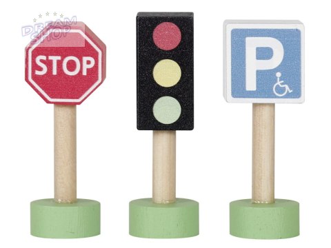 Zestaw Półka i Drewniane Autka Straż Policja Taxi + Znaki Drogowe ZA5485 Zestaw Półka i Drewniane Autka Straż Policja Taxi + Znaki Drogowe ZA5485