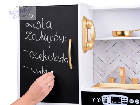 Duża kuchnia drewniana dla dzieci lodówka piekarnik kostkarka zlew ZA5269 Duża kuchnia drewniana dla dzieci lodówka piekarnik kostkarka zlew ZA5269