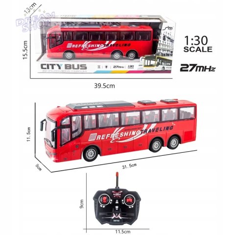 Duży autobus turystyczny zdalnie sterowany QH866-2 Duży autobus turystyczny zdalnie sterowany QH866-2