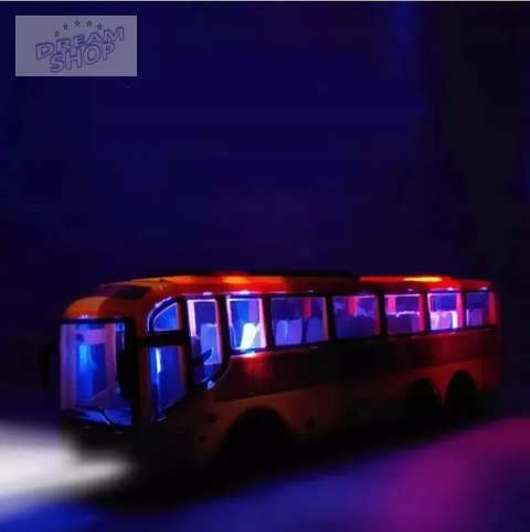 Duży autobus turystyczny zdalnie sterowany QH866-2 Duży autobus turystyczny zdalnie sterowany QH866-2