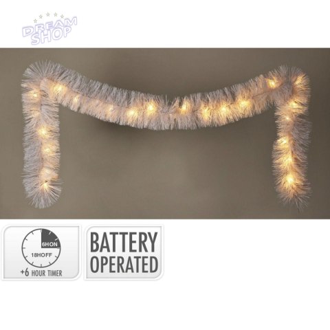 GIRLANDA DEKORACYJNA 270CM 26LED BIAŁA GIRLANDA DEKORACYJNA 270CM 26LED BIAŁA