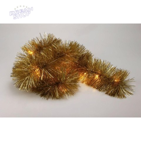 GIRLANDA DEKORACYJNA 270CM 26LED ZŁOTA GIRLANDA DEKORACYJNA 270CM 26LED ZŁOTA