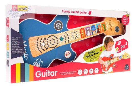 Gitara Dla Najmłodszych z Funkcją Świateł