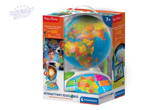 Interaktywny Edukacyjny Globus Eduglobus Clementoni 50847