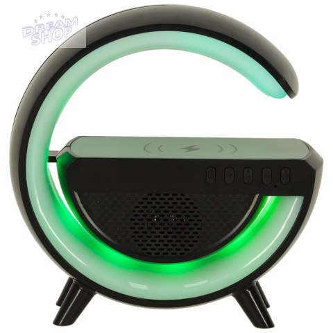 Lampka LED RGB ładowarka indukcyjna radio