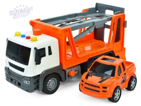 Multifunkcyjna Ciężarówka, Laweta, Transporter + Samochód Pomoc Drogowa 1:16 Auto Multifunkcyjna Ciężarówka, Laweta, Transporter + Samochód Pomoc Drogowa 1:16 Auto