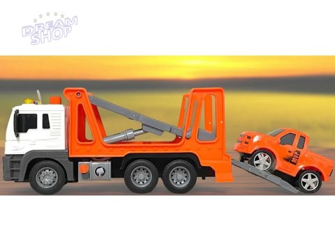 Multifunkcyjna Ciężarówka, Laweta, Transporter + Samochód Pomoc Drogowa 1:16 Auto Multifunkcyjna Ciężarówka, Laweta, Transporter + Samochód Pomoc Drogowa 1:16 Auto