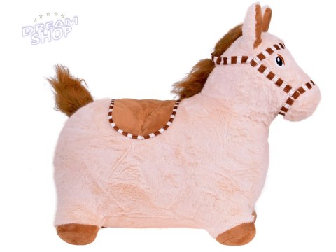 Pompowany konik skoczek pluszowy do skakania dla dziecka pompka ZA5443 JB Pompowany konik skoczek pluszowy do skakania dla dziecka pompka ZA5443 JB