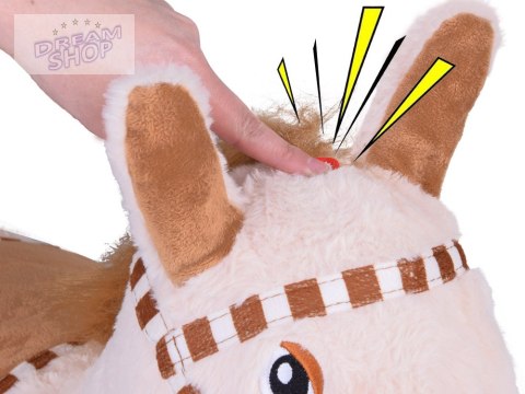 Pompowany konik skoczek pluszowy do skakania dla dziecka pompka ZA5443 JB Pompowany konik skoczek pluszowy do skakania dla dziecka pompka ZA5443 JB