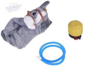 Pompowany konik skoczek pluszowy do skakania dla dziecka pompka ZA5443 SZ