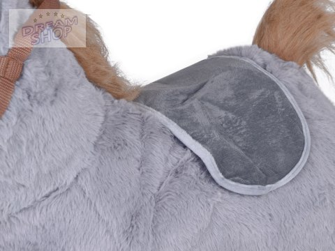 Pompowany konik skoczek pluszowy do skakania dla dziecka pompka ZA5443 SZ Pompowany konik skoczek pluszowy do skakania dla dziecka pompka ZA5443 SZ
