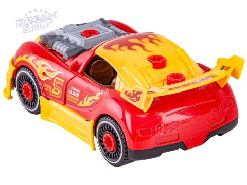 Sportowy Samochód do rozkręcania i skręcania 2w1 TUNING + Wkrętarka Sportowy Samochód do rozkręcania i skręcania 2w1 TUNING + Wkrętarka
