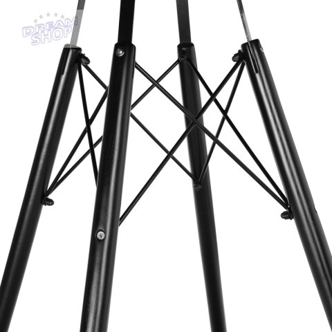 Stół nowoczesny okrągły Paris Black 80 cm MARMUR biały Stół nowoczesny okrągły Paris Black 80 cm MARMUR biały