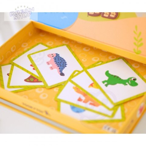 TOOKY TOY Układanka Magnetyczna Dinozaury Puzzle TOOKY TOY Układanka Magnetyczna Dinozaury Puzzle