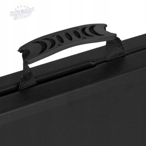 Zestaw cateringowy FETA BLACK 180 cm + 6 krzeseł BLACK Zestaw cateringowy FETA BLACK 180 cm + 6 krzeseł BLACK