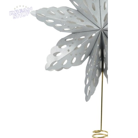 CZUBEK CHOINKOWY GWIAZDA 30CM PAPIEROWA SREBRNY CZUBEK CHOINKOWY GWIAZDA 30CM PAPIEROWA SREBRNY