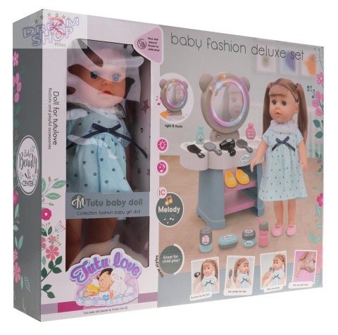 Lalka Kinga z Toaletką + Akcesoria