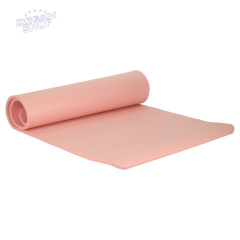 Mata do ćwiczeń jogi gruba 185x80x1,5 cm różowa Mata do ćwiczeń jogi gruba 185x80x1,5 cm różowa