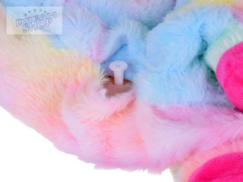 Pompowany konik kucyk skoczek tęczowy jednorożec pluszowy + pompka ZA5444 Pompowany konik kucyk skoczek tęczowy jednorożec pluszowy + pompka ZA5444