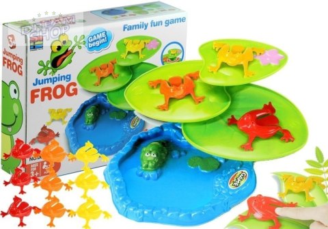 Wesoła Gra Zręcznościowa - SKACZĄCE ŻABKI "Jumping frog" Pchełki Wesoła Gra Zręcznościowa - SKACZĄCE ŻABKI "Jumping frog" Pchełki