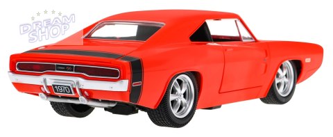 1970 Dodge Charger RT czerwony RASTAR model 1:16 Zdalnie sterowane auto + Pilot 1970 Dodge Charger RT czerwony RASTAR model 1:16 Zdalnie sterowane auto + Pilot