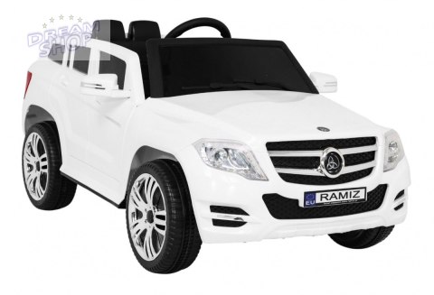 Autko City Rider dla dzieci Biały + Pilot + Regulacja kierownicy + Wolny Start + MP3 USB + LED Autko City Rider dla dzieci Biały + Pilot + Regulacja kierownicy + Wolny Start + MP3 USB + LED